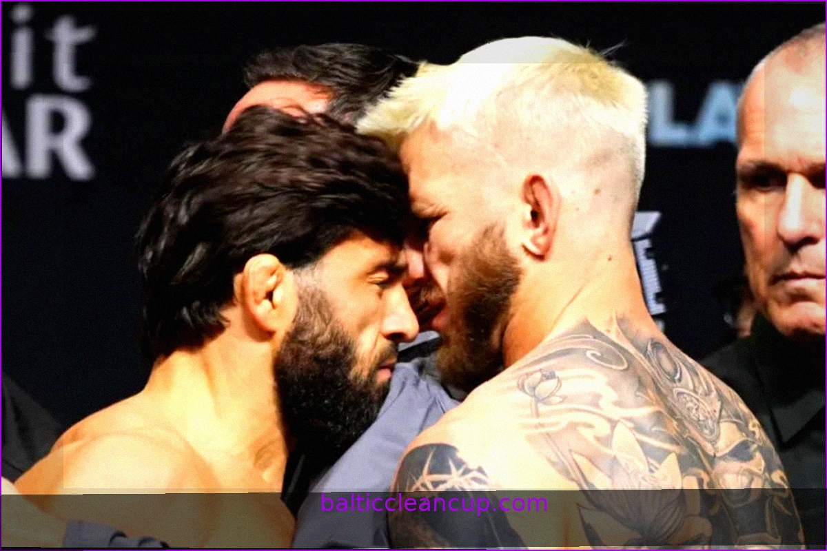 Arman Tsarukyan Jokingly Suggests Repeating Headbutt at UFC 331 Weigh-Ins